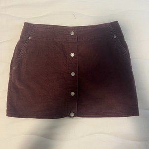 Levi's Buttonfront Mini Skirt - Size 6